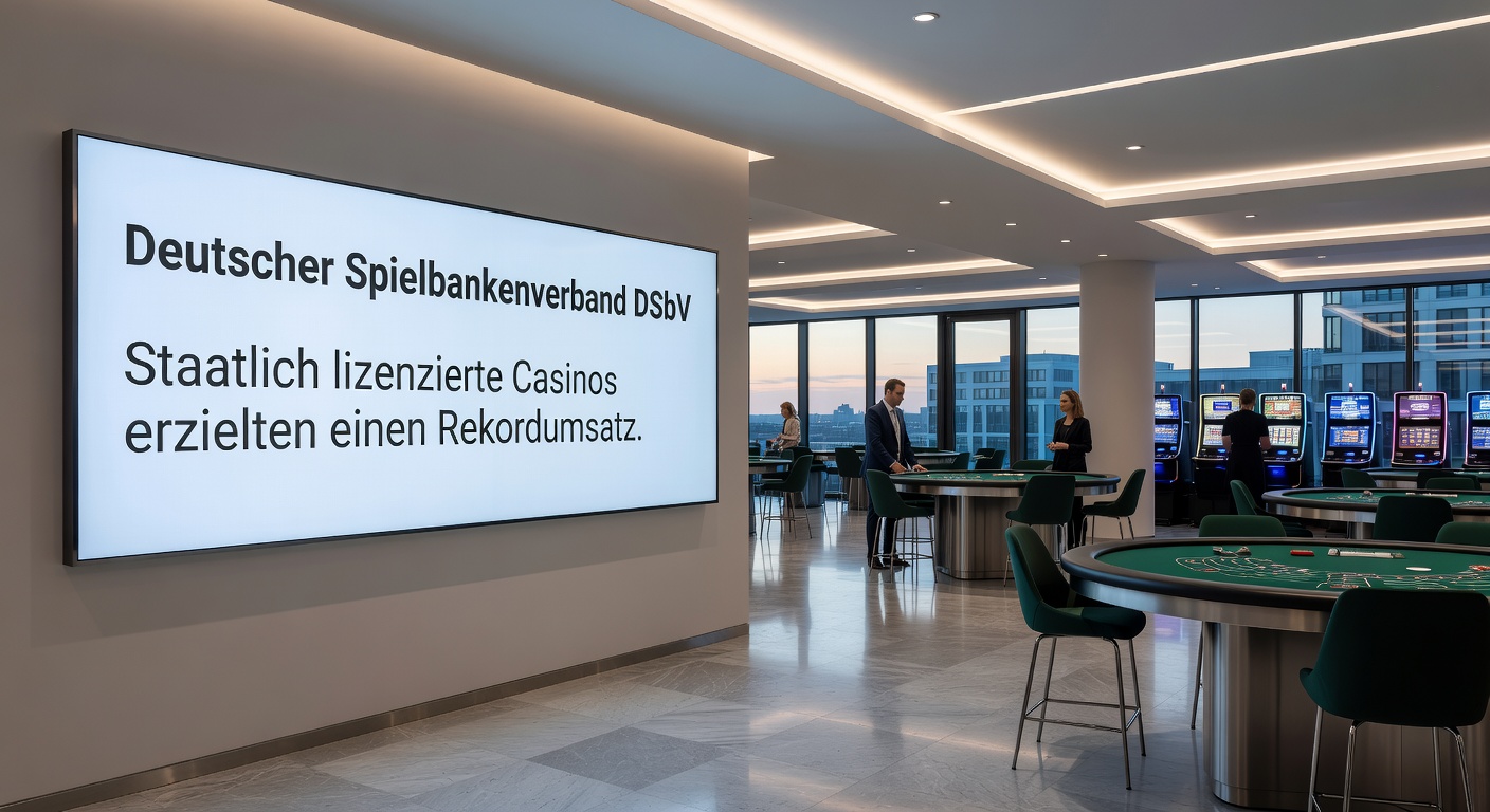 Detaillierte Grafik zum Bruttospielertrag-Wachstum der DSbV-Casinos von 2024 auf 2025, mit Balkendiagrammen und Prozentangaben
